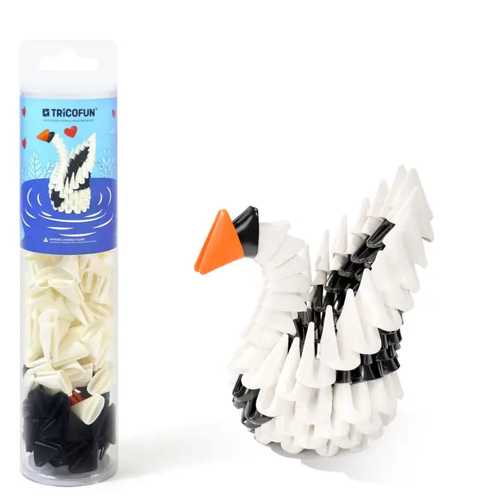 Mini Parrot Building Kit - 3D Soft Building Blocks, Soft Assembling Building Kits Pressure-Relief Toys Interlocking Block Sets