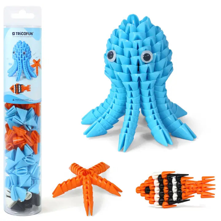 Mini Parrot Building Kit - 3D Soft Building Blocks, Soft Assembling Building Kits Pressure-Relief Toys Interlocking Block Sets