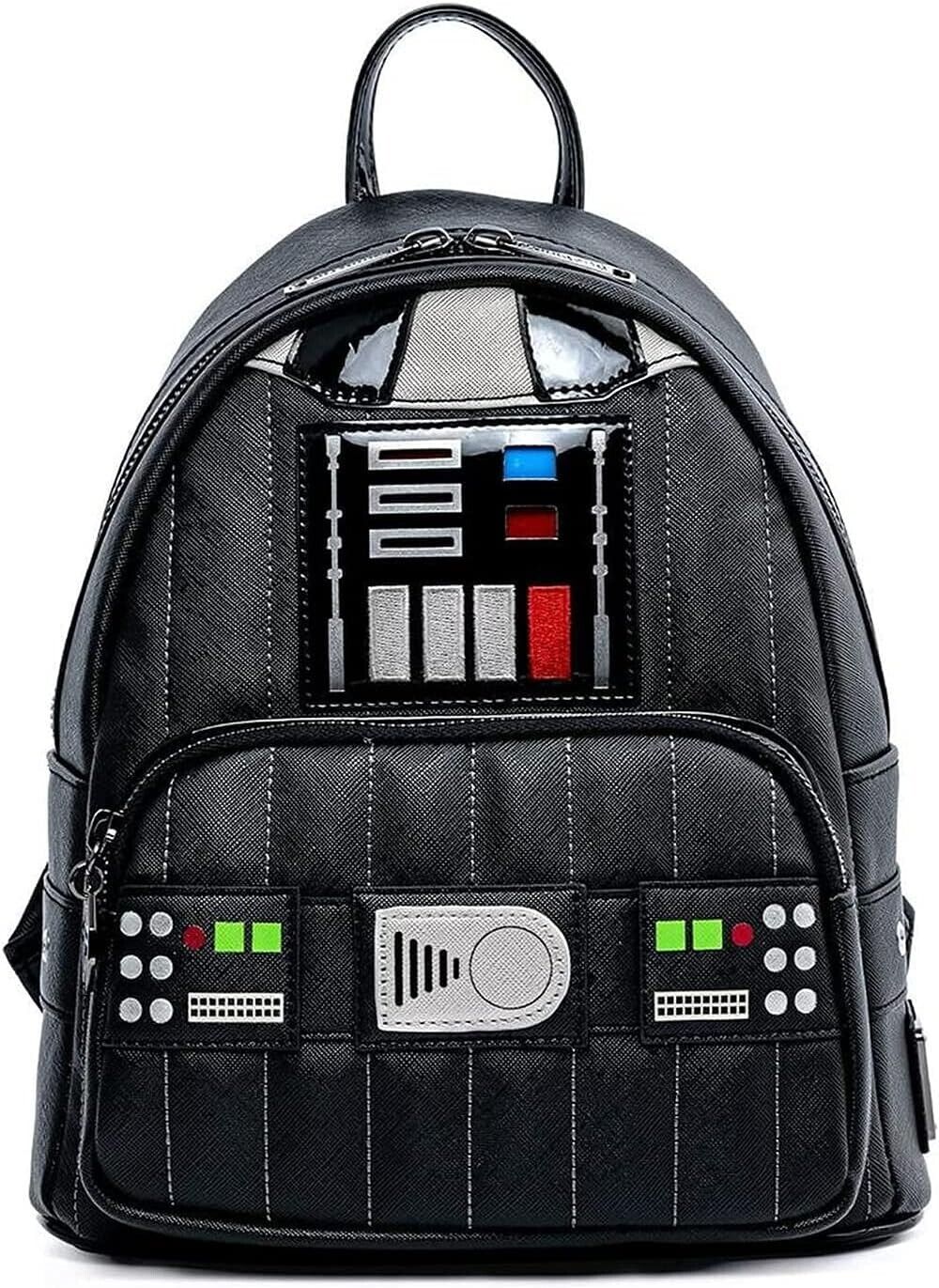 LOUNGEFLY Star Wars Darth Vader Light Up Cosplay Womens Mini Backpack Purse