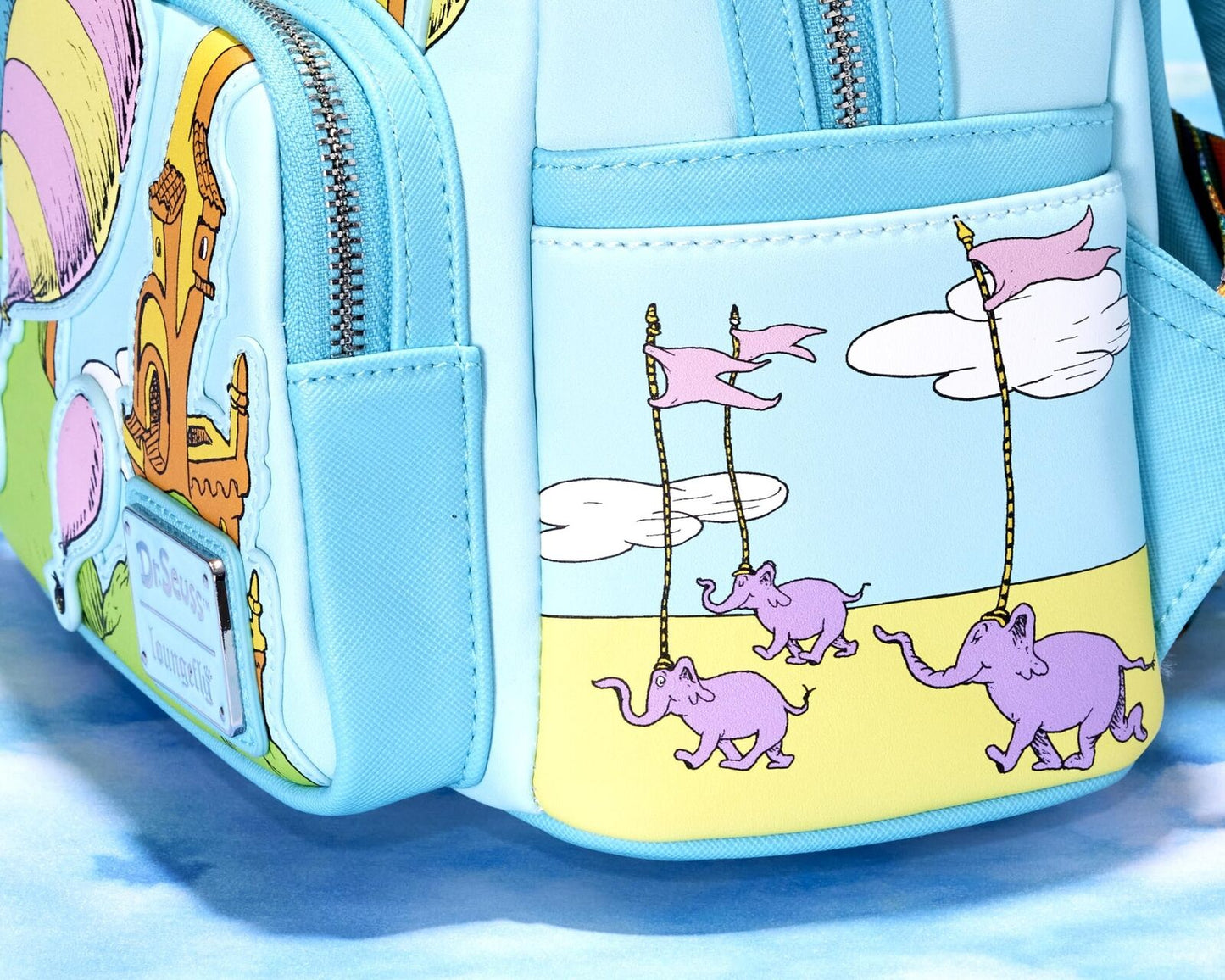 Loungefly Dr. Seuss 'Oh the Places You'll Go' Mini Backpack Multicolor