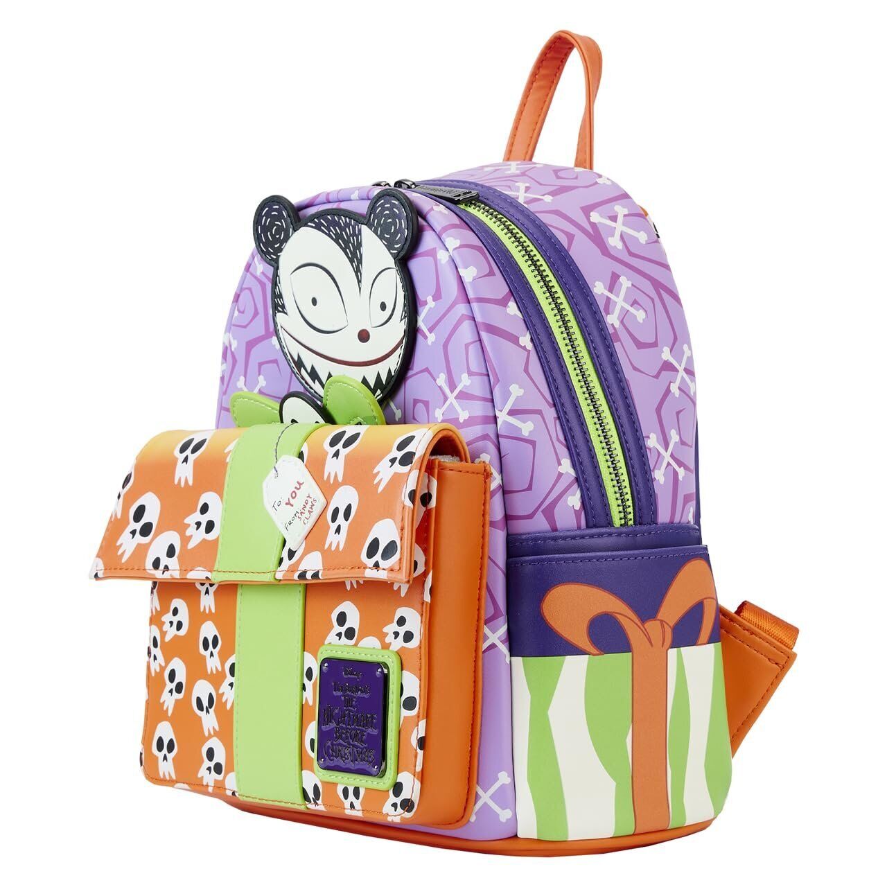 Loungefly Disney Nightmare Before Christmas Scary Teddy Glow Mini Backpack