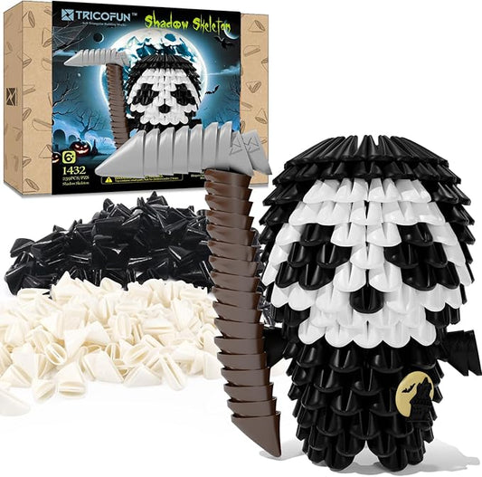 Halloween 3D Soft Building Blocks, Soft Assembling Building Kits Pressure-Relief Toys Interlocking Block Sets