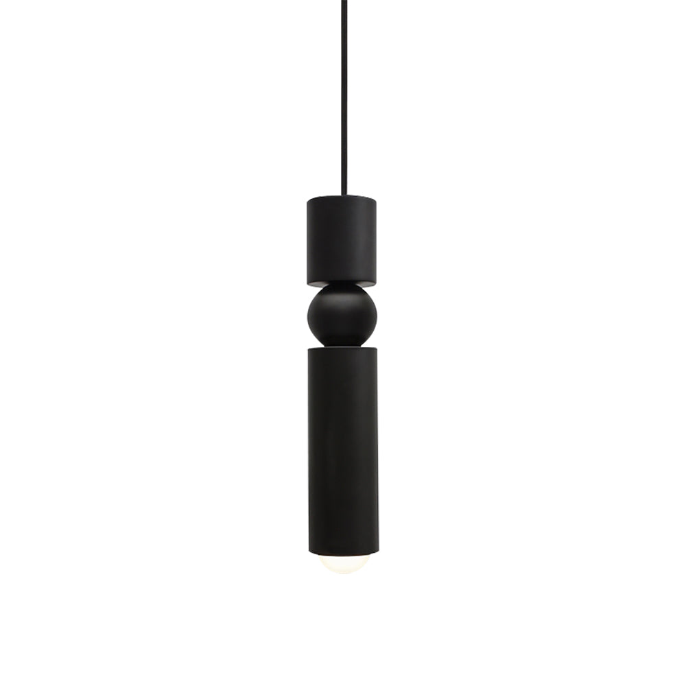 Mini Cylinder Pendant Light – Single-Light Minimalist LED Fixture