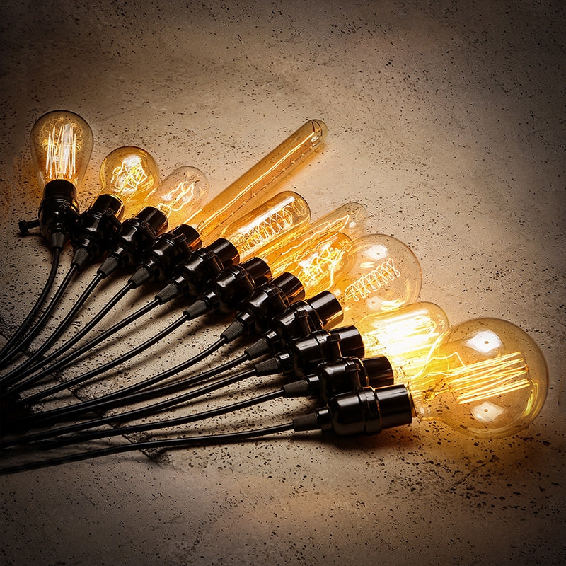 Industrial Loft Mini Pendant Light – 1-Light Hanging Fixture
