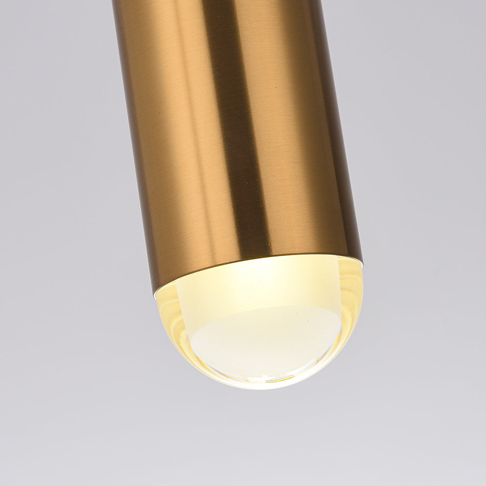 Mini Cylinder Pendant Light – Single-Light Minimalist LED Fixture