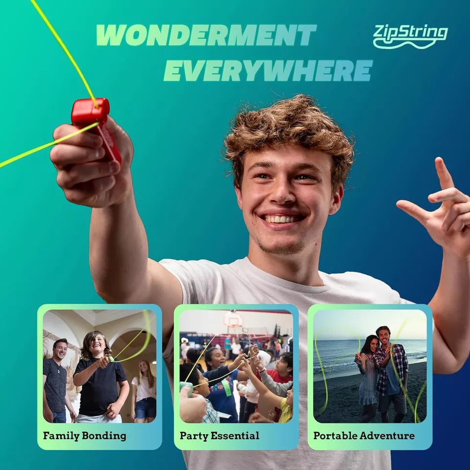 ZipString The Ultimate Flying Rope Toy As Seen on Shark Tank Endless Tricks