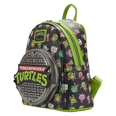 TMNT Sewer Cap AOP Loungefly Mini Backpack Standard