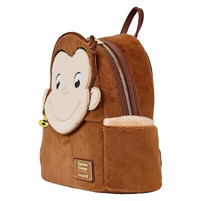 Loungefly Disney Curious George Plush Mini Backpack