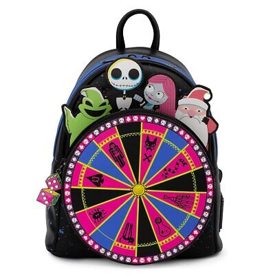 Loungefly Disney Nightmare Before Christmas Oogie Boogie Wheel Women's Shoulder