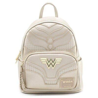 Loungefly x DC Comics Wonder Woman Metallic Cosplay Mini Backpack