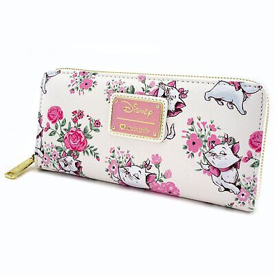 Loungefly x Disney Marie Floral AOP Wallet (Multi, One Size)