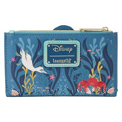 Loungefly Disney Little Mermaid Ariel Live Action Flap Wallet