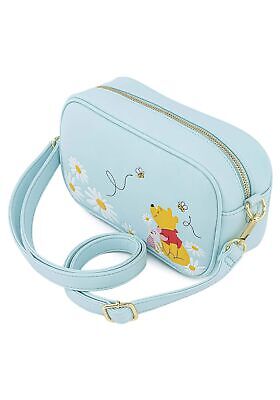 Loungefly Winnie the Pooh Daisy Friends Crossbody Bag Light Blue