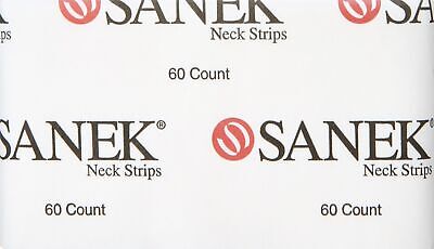 GRAHAM SANEK Salon Barber Stylist Neck Strips (12 Packs of 60) SD-43310 (4 Pack)