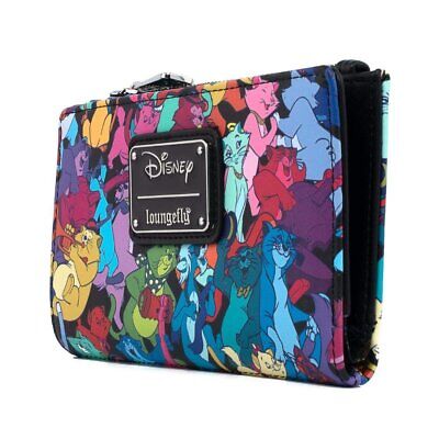 Loungefly Disney Aristocats Jazzy Cats Faux Leather Flap Wallet