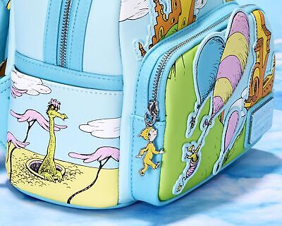 Loungefly Dr. Seuss 'Oh the Places You'll Go' Mini Backpack Multicolor