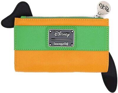 Loungefly x Disney Pluto Cosplay Flap Wallet (Orange/Green, One Size)