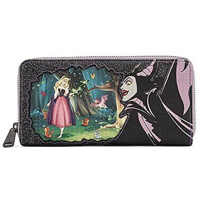 Loungefly Disney Villains Scenes Maleficent Sleeping Beauty Zip Around Wallet