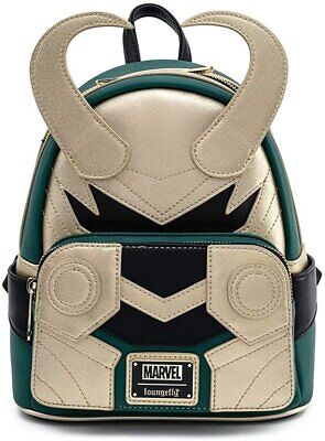 Loungefly Marvel Loki Classic Cosplay Womens Double Strap Shoulder Bag Purse