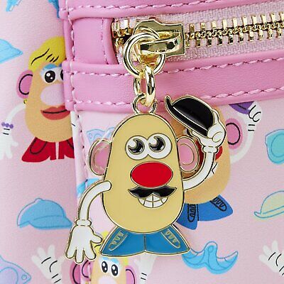 Loungefly Hasbro Mr. and Mrs. Potato Head All Over Print Mini Backpack