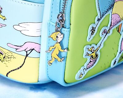 Loungefly Dr. Seuss 'Oh the Places You'll Go' Mini Backpack Multicolor