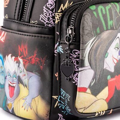 Loungefly Disney Villains Club Mini Backpack