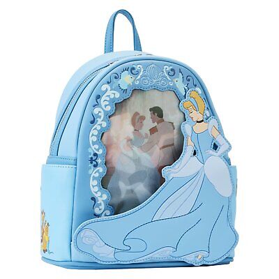 Loungefly Disney Cinderella Princess Lenticular Mini Backpack, Standard Size