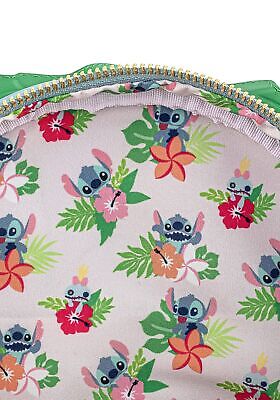 Loungefly Disney Stitch Luau Cosplay Double Strap Shoulder Bag Purse, One Size