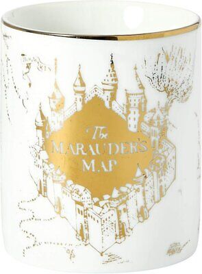 Harry Potter Marauder's Map 16-Piece Set - Plates, Bowls, Mugs with Gold Design