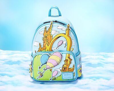 Loungefly Dr. Seuss 'Oh the Places You'll Go' Mini Backpack Multicolor