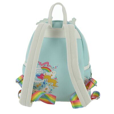 Loungefly Care Bears CareALot Castle Mini Backpack Multi