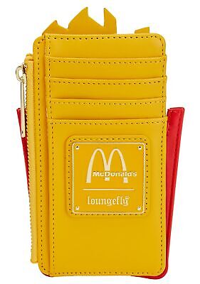 Loungefly McDonald's French Fries Cardholder Cosplay Wallet Snack Foodie