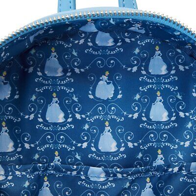 Loungefly Disney Cinderella Princess Lenticular Mini Backpack, Standard Size