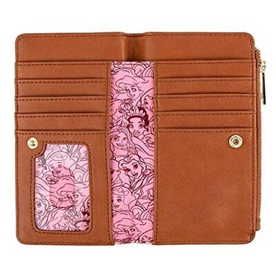 Loungefly Disney Princesses Floral Faux Leather Wallet