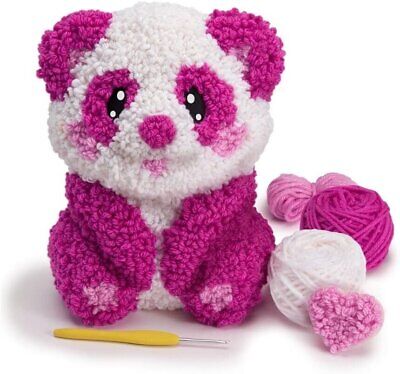 PlayMonster Yarnimals — Panda Craft Kit Make Your Own Animal Toy — Ages 8+