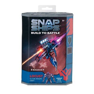 Locust K.L.A.W. Stealth Craft – Custom Building & Battle Play Toy, Ages 8+