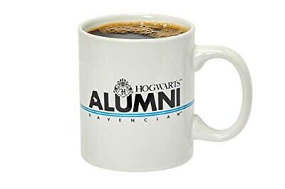 Harry Potter Slytherin Alumni Mug - 11-Oz White Cup with Crest & Blue stripe