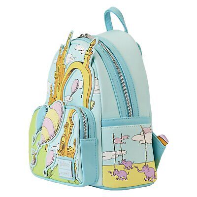 Loungefly Dr. Seuss 'Oh the Places You'll Go' Mini Backpack Multicolor