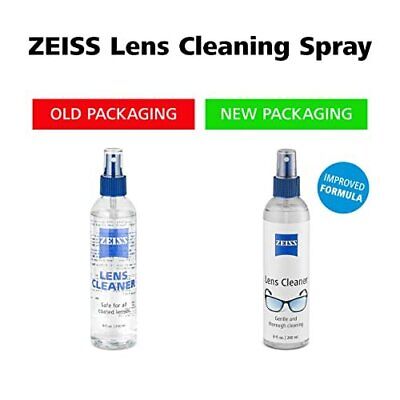 ZEISS Lens Care Pack – 2x8oz Lens Spray Bottles, 2 Microfiber Cleaning Cloths