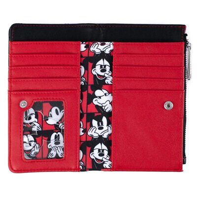 Loungefly Disney Mickey Mouse Quilted Cosplay Wallet