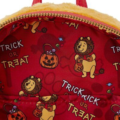 Loungefly Disney Winnie the Pooh Halloween Plush Cosplay Mini Backpack