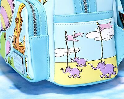 Loungefly Dr. Seuss 'Oh the Places You'll Go' Mini Backpack Multicolor