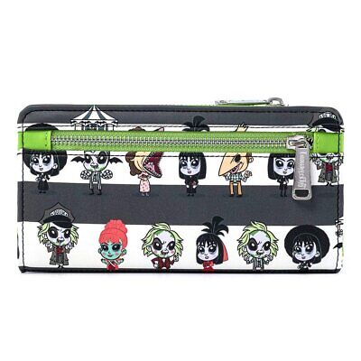 Loungefly Beetlejuice Chibi All Over Print Faux Leather Wallet