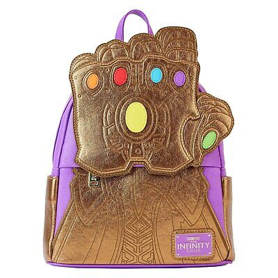 Loungefly Marvel Shine Thanos Gauntlet Mini Backpack Standard