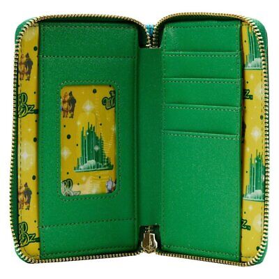 Loungefly Wizard of Oz Emerald City Zip Around Wallet