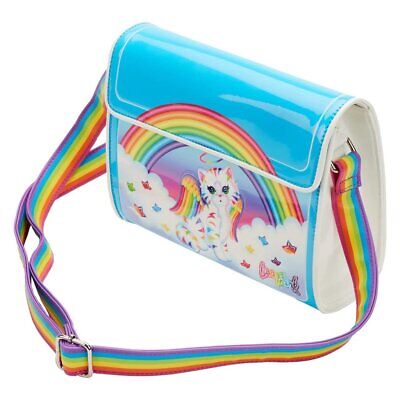 Loungefly Women's Lisa Frank Angel Kitty Crossbody