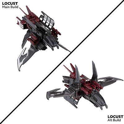 Locust K.L.A.W. Stealth Craft – Custom Building & Battle Play Toy, Ages 8+