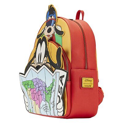 Loungefly Disney Goofy Movie Road Trip Map Mini Backpack Standard