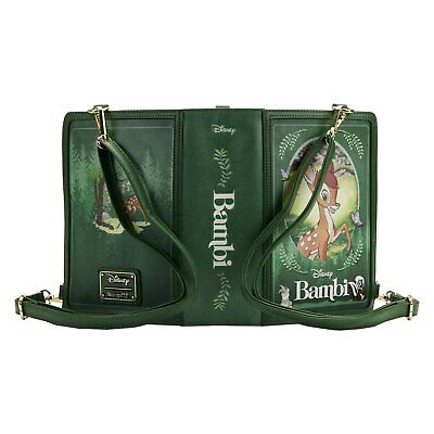 Loungefly DISNEY CLASSIC BOOKS BAMBI CONVERTIBLE CROSS BODY BAG