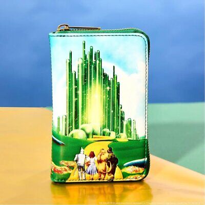 Loungefly Wizard of Oz Emerald City Zip Around Wallet